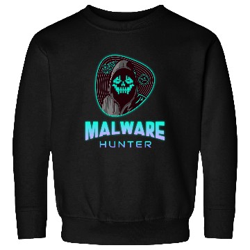 Discover Cyber Security - Malware Hunter Neon 2 Sweatshirts