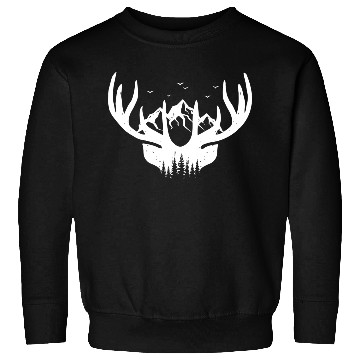 Discover Deer hunting hunter antler deer hunter forest Sweatshirts
