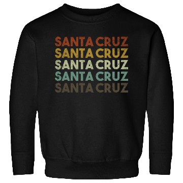 Discover Retro Santa Cruz California Sweatshirts
