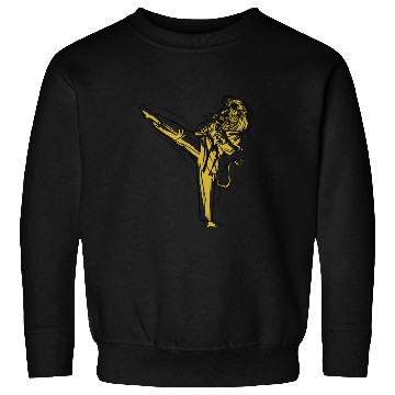 Discover Lion fighter sword Judo Karate Sweatshirts