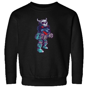 Discover Wolf robot robot machine computer toy Sweatshirts