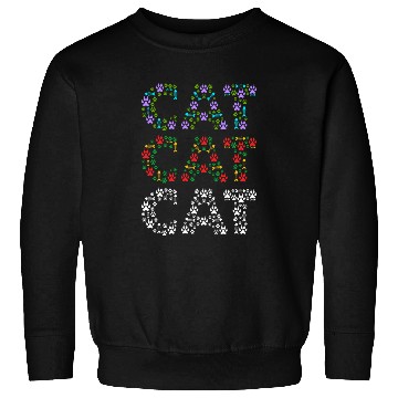 Discover Cat mom and cat dad funny cat paws and fish bone Sweatshirts