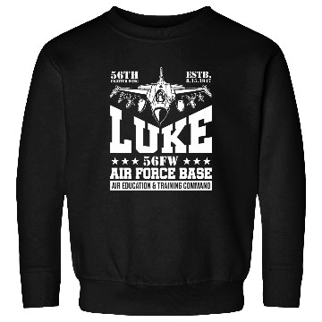 Discover Luke Air Force Base USAF F35 Fighter Wing Sweatshirts