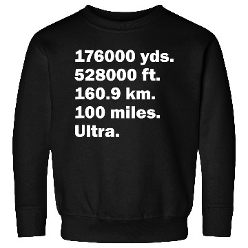 Discover 100 mile race Ultra marathon finisher T Sweatshirts