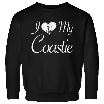 Discover I Love My Coastie Coast Guard Gift Sweatshirts