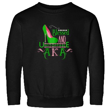 Discover Womens AKA inspired Blessed AKA AKA sorority Alpha Sweatshirts