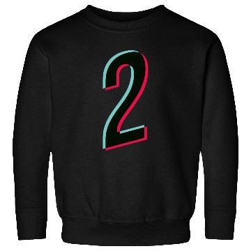 Discover 2 - jersey number - Tiktok glitch Sweatshirts