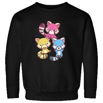 Discover Pansexual Kawaii Red Panda, Pastel Goth Anime Art Sweatshirts