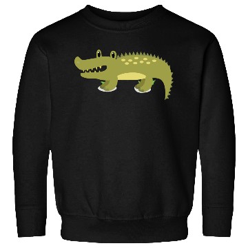 Discover Funny Cool Cute Crocodile Alligator Reptile Sweatshirts