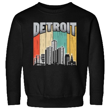 Discover Detroit Michigan Sweatshirts