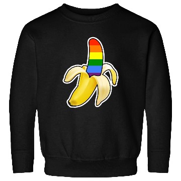 Discover banana rainbow Sweatshirts