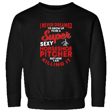 Discover Horseshoe Pitcher Sweatshirts
