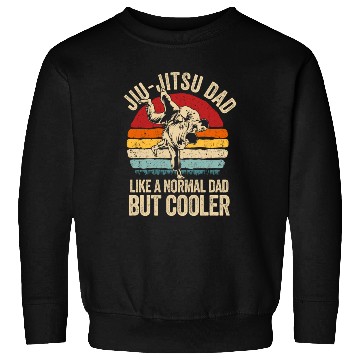 Discover Retro Jiu-Jitsu Dad Sweatshirts BJJ Men Father Vintage