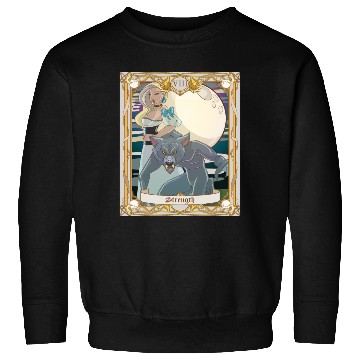 Discover Strength Tarot Card, Major Arcana Anime Vampire Sweatshirts
