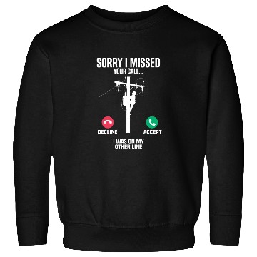 Discover Funny Lineman Gift Sweatshirts