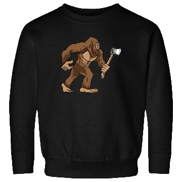 Discover Bigfoot Lumberjack Sasquatch Carpenter Sweatshirts