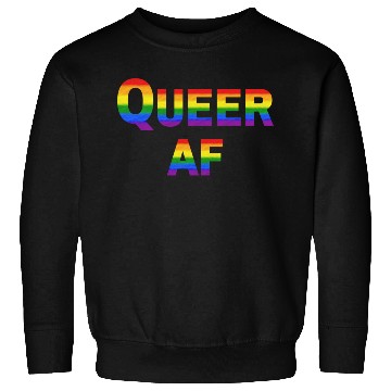 Discover Queer AF Rainbow Spectrum Sweatshirts
