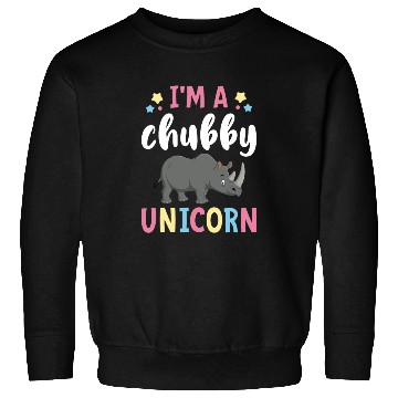 Discover I'm a Chubby Unicorn Rhino Sweatshirts