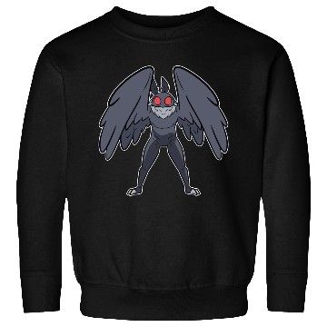 Discover Mothman Mythical Creatures Folklore Cryptid Sweatshirts