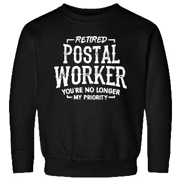 Discover Retired Postal Worker Sweatshirts