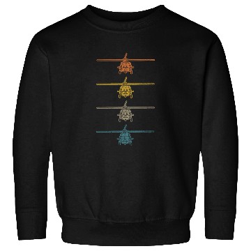 Discover Retro Blackhawk Helicopter Schematic UH60 Sweatshirts