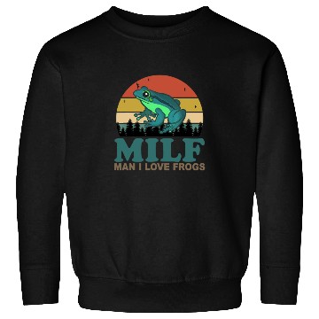 Discover MILF Man I Love Frogs Sweatshirts