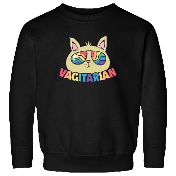 Discover Vagitarian Funny Lesbian Gift Sweatshirts