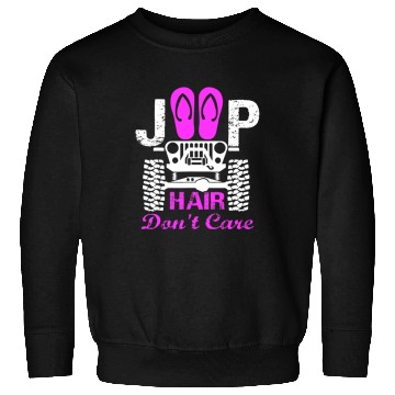 Discover Jeep Hair Don't Care Sweatshirts