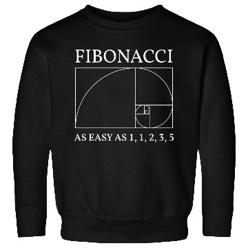 Discover Fibonacci as easy as gift Follow math teacher Sweatshirts