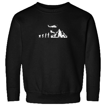 Discover Mountain Rescue Evolution Mountaineers Helicopter Sweatshirts