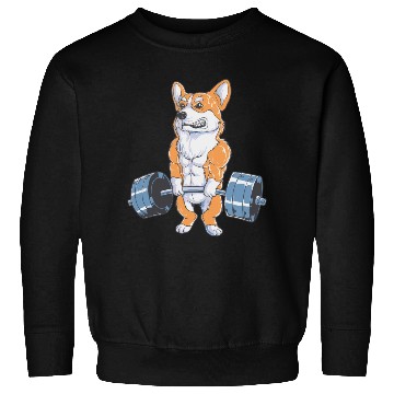 Discover Pembroke Welsh Corgi Dog Working Out gym Sweatshirts