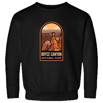 Discover Bryce Canyon National Park Badge Sweatshirts