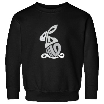 Discover Celtic Symbols Bunny Celtic Knot Gift Idea Sweatshirts