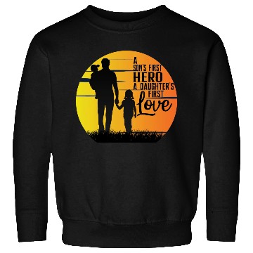Discover BEST DAD/FATHER relationship with SON & DAUGHTER Sweatshirts