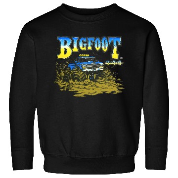 Discover Classic BIGFOOT In The Mud Sweatshirts