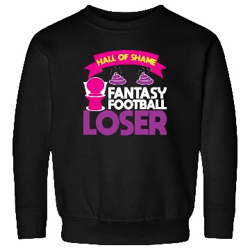 Discover Fantasy Football Loser Poop Funny Sweatshirts