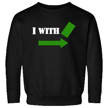 Discover I with a green card Sweatshirts