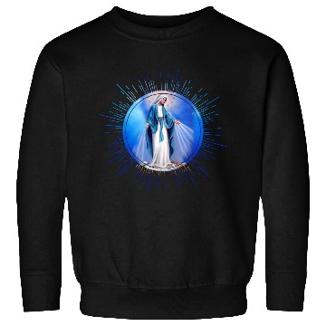 Discover Virgin mary madonna maria ave maria catholic bibel Sweatshirts