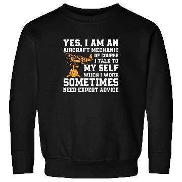 Discover Aircraft Mechanic Expert Gift Sweatshirts