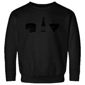 Discover Cheese Wine Grape Sweatshirts