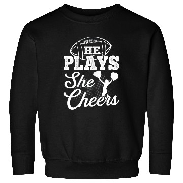 Discover Cheer Mom Football Son Sweatshirts