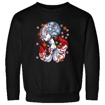 Discover Japanese Fox Kitsune Sweatshirts