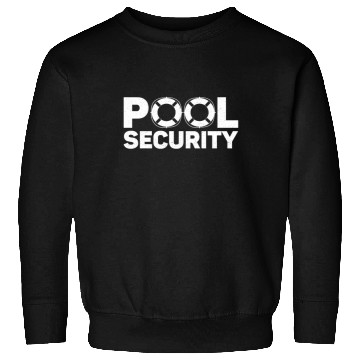 Discover Pool Security Rescuer Pool Guard Lifeguard Sweatshirts