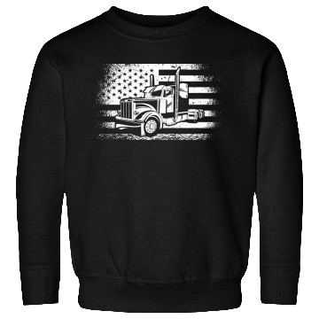 Discover American Truck Driver Sweatshirts