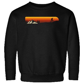 Discover Sunset mountain bike Sweatshirts