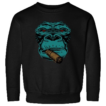 Discover Smoking Gorilla Sweatshirts