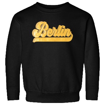 Discover Golden Berlin Bling Bling Logo Sweatshirts