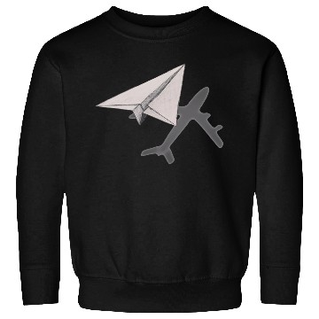 Discover Funny Pilot paper Airplane Sweatshirts for CO pilots
