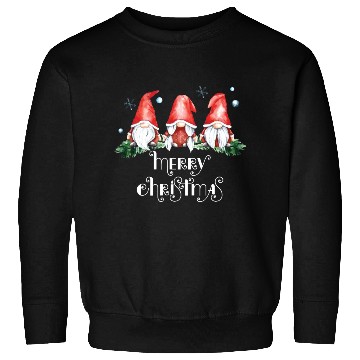 Discover Three Nordic Gnomes Winter GNOMIES MERRY CHRISTMAS Sweatshirts