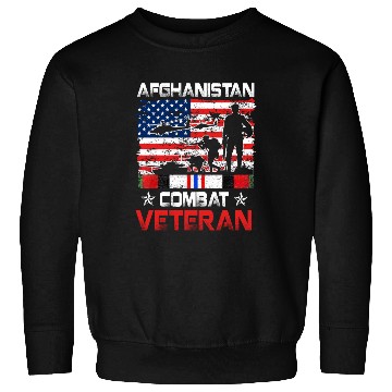 Discover Afghanistan Combat Veteran US Veteran Military Sweatshirts